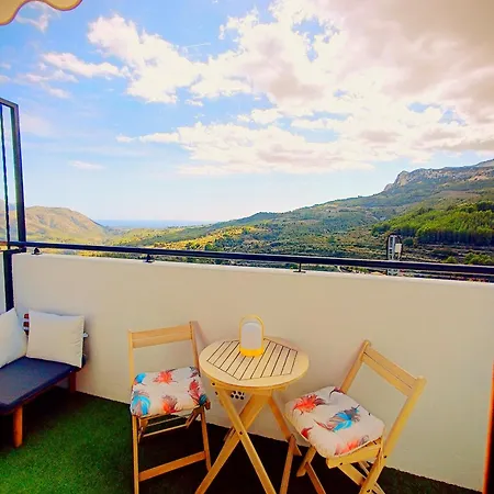 Piso Vistas Montanas Y Mar Apartamento El Castell de Guadalest Exterior foto